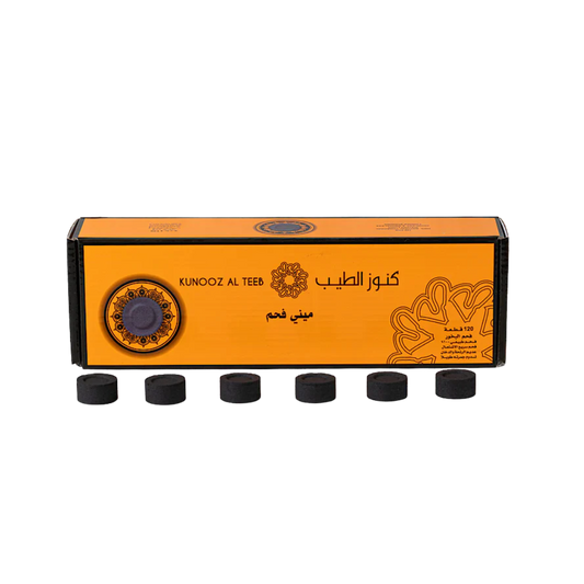 فحم بخور كنوز الطيب شد 120 (حبه)