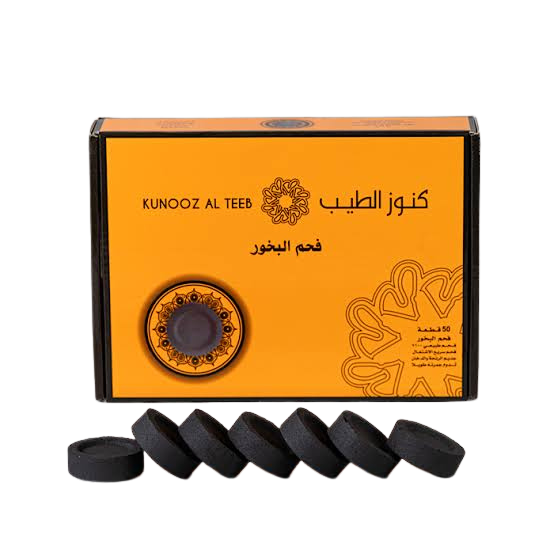 فحم بخور كنوز الطيب شد50 (حبه)